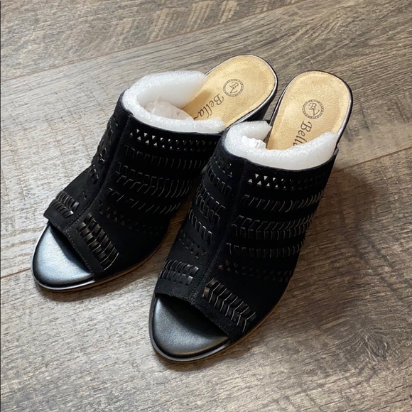 NWOT Bella Vita Koraline Slide Block Heel Mule - Picture 7 of 10